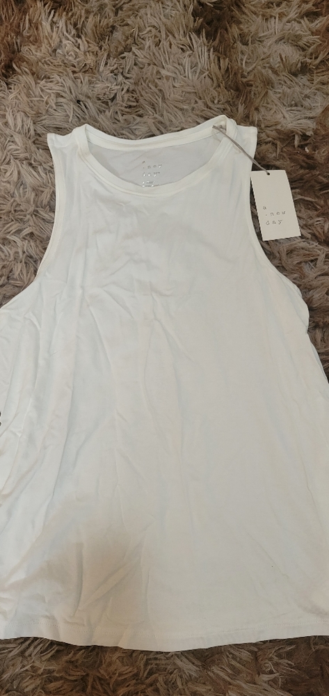 White tank top
